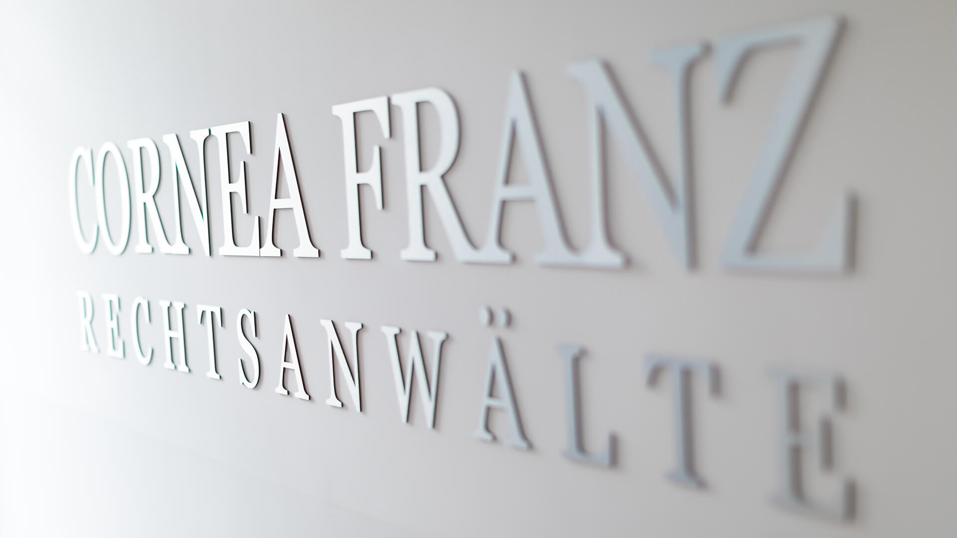 Rechtsgebiete Cornea Franz Rechtsanwälte