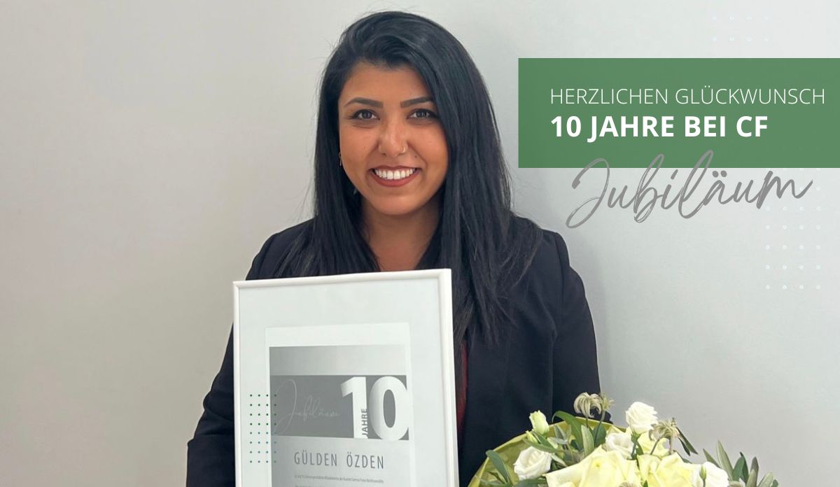 Wir gratulieren 10 Jahre CF