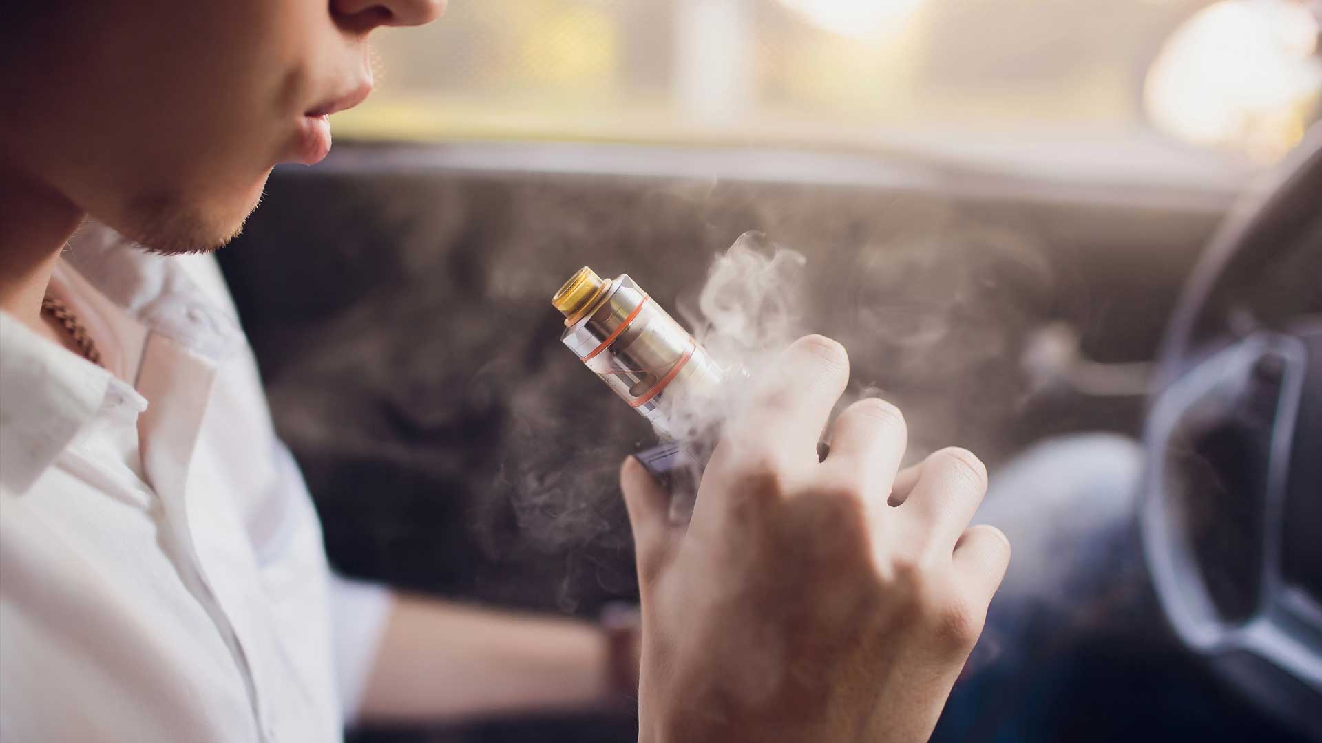 E-Zigarette am Steuer - Bussgeld